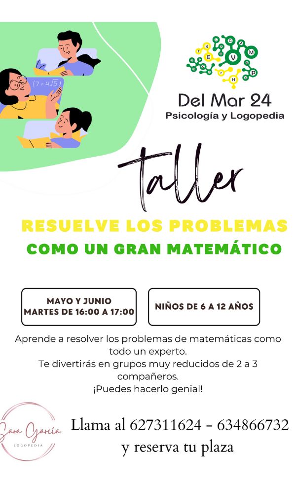 TAller un gran matemático Del mar 24